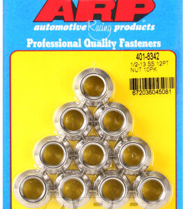 ARP 1/2-13 SS 12pt Nut Kit 10pk 401-8342