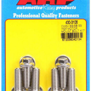ARP Motor Mount Bolt Kit 6pt. Chevy 430-3106