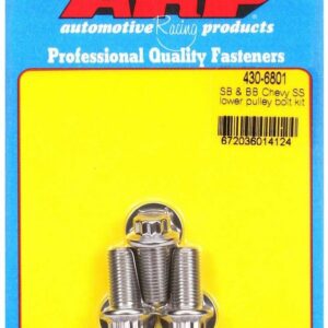 ARP Chevy S/S Lower Pulley Bolt Kit 430-6801