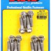 ARP S/S Header Bolt Kit - 6pt. GM LS 434-1102