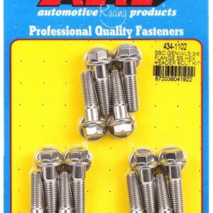 ARP S/S Header Bolt Kit - 6pt. GM LS 434-1102