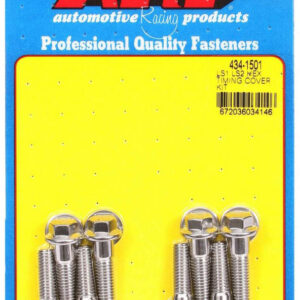 ARP S/S Timing Cover Bolt Kit - 6pt. LS1/LS2 434-1501