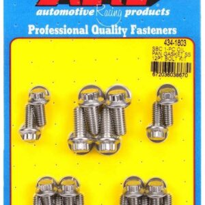 ARP SBC S/S Oil Pan Bolt Kit 12pt. 434-1803