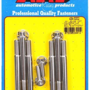 ARP S/S W/P & Thermostat Hsg Bolt Kit - 12pt. LS1/LS2 434-3202