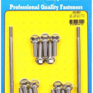 ARP S/S Oil Pan Bolt Kit 6pt. LS1/LS2 434-6901
