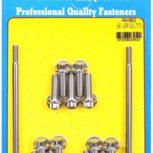 ARP S/S Oil Pan Bolt Kit 12pt. LS1/LS2 434-6902