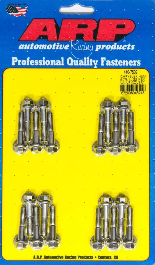 ARP Valve Cover Bolt Kit 6pt Mopar 5.7/6.1L Hemi 440-7502