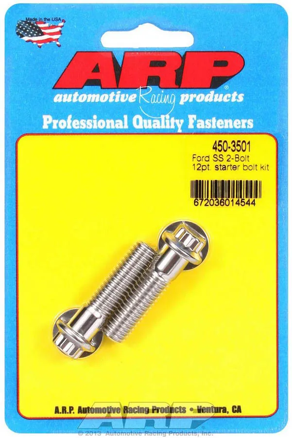 ARP Ford S/S Starter Bolt Kit 450-3501