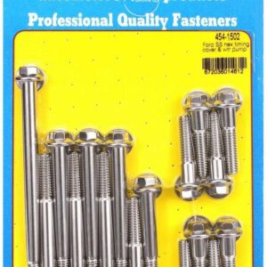 ARP SBF S/S T/C & W/P Bolt Kit 6pt. 454-1502