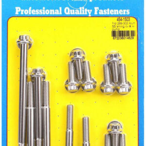 ARP SBF S/S T/C & W/P Bolt Kit 12pt. 454-1503