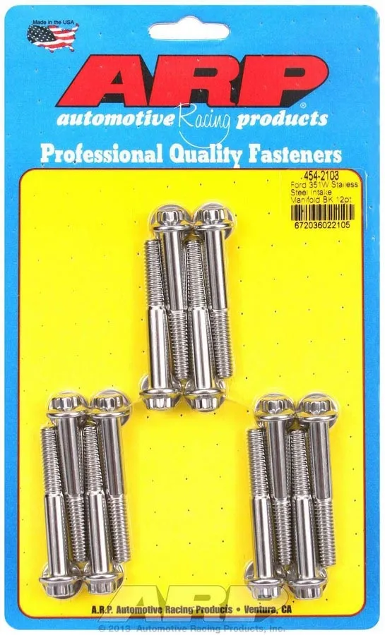 ARP SBF Intake Bolt Kit 454-2103