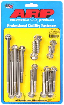 ARP SBF S/S W/P & T/C Bolt Kit 6pt. 454-3202