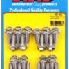 ARP BBF S/S Oil Pan Bolt Kit 6pt. 455-1802