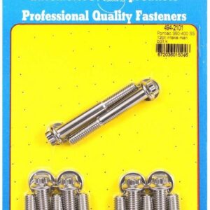 ARP Pontiac S/S Intake Bolt Kit 12pt. 494-2101