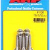 ARP S/S Bolt Kit - 12pt. (5) 1/4-20 x 1.250 611-1250