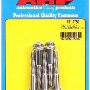 ARP S/S Bolt Kit - 12pt. (5) 1/4-20 x 1.750 611-1750