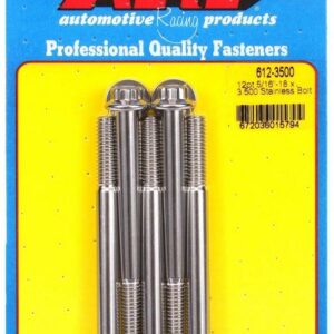 ARP S/S Bolt Kit - 12pt. (5) 5/16-18 x 3.500 612-3500