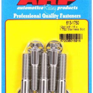 ARP S/S Bolt Kit - 12pt. (5) 3/8-16 x 1.750 613-1750