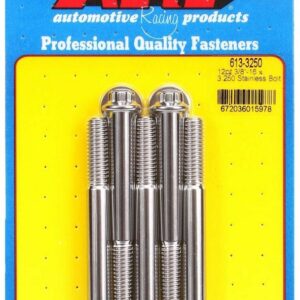 ARP S/S Bolt Kit - 12pt. (5) 3/8-16 x 3.250 613-3250