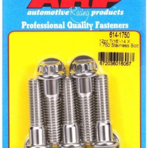 ARP S/S Bolt Kit - 12pt. (5) 7/16-14 x 1.750 614-1750