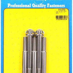 ARP S/S Bolt Kit - 12pt. (5) 3/8-16 x 3.750 615-3750