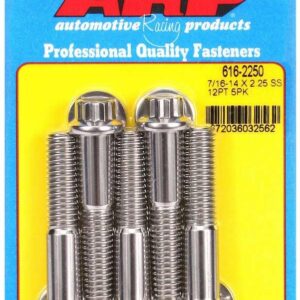 ARP S/S Bolt Kit - 12pt. (5) 7/16-14 x 2.250 616-2250
