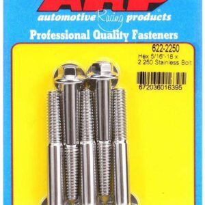 ARP S/S Bolt Kit - 6pt. (5) 5/16-18 x 2.250 622-2250