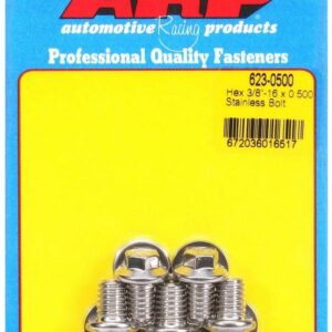 ARP S/S Bolt Kit - 6pt. (5) 3/8-16 x .500 623-0500