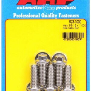 ARP S/S Bolt Kit - 6pt. (5) 3/8-16 x 1.000 623-1000