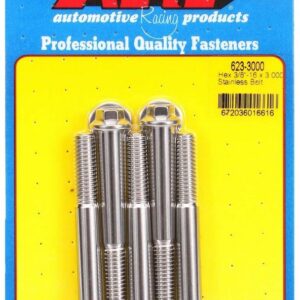 ARP S/S Bolt Kit - 6pt. (5) 3/8-16 x 3.000 623-3000