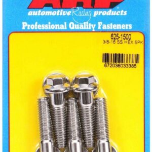 ARP S/S Bolt Kit - 6pt. (5) 3/8-16 x 1.500 625-1500