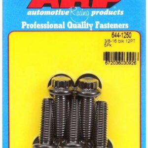 ARP Bolt Kit - 12pt. (5) 3/8-16 x 1.250 644-1250