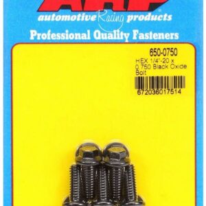 ARP Bolt Kit - 6pt. (5) 1/4-20 x .750 650-0750