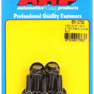 ARP Bolt Kit - 6pt. (5) 5/16-18 x .750 651-0750