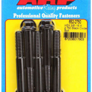 ARP Bolt Kit - 6pt. (5) 3/8-16 x 2.750 652-2750