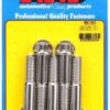 ARP S/S Bolt Kit - 12pt. (5) 1/2-13 x 2.500 656-2500