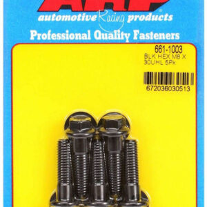 ARP 8mm x 1.25 x 30mm 6pt Bolt Kit - 5pk 661-1003