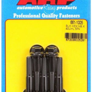 ARP 8mm x 1.25 x 40mm 6pt Bolt Kit (5pk) 661-1005