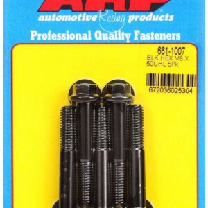 ARP 8mm x 1.25 x 50mm 6pt Bolt Kit (5pk) 661-1007
