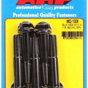ARP Bolt Kit - 6pt. (5) 10mm x 1.5 x 60mm 662-1008