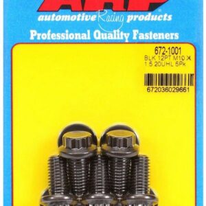 ARP Bolt Kit - 12pt. (5) 10mm x 1.5 x 20mm 672-1001