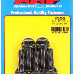 ARP Bolt Kit 12pt 5pk 10mm x 1.50 x 30mm 672-1003