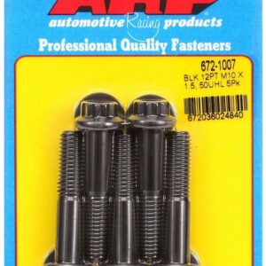 ARP Bolt Kit - 12pt. (5) 10mm x 1.5 x 50mm 672-1007