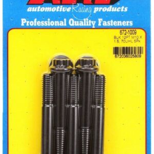 ARP Bolt Kit - 12pt. (5) 10mm x 1.5 x 70mm 672-1009