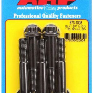ARP Bolt Kit - 12pt. (5) 10mm x 1.25 x 60mm 673-1008