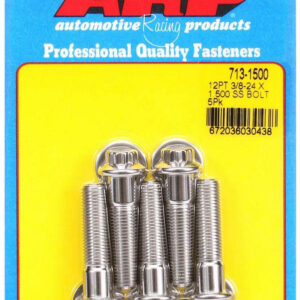 ARP S/S Bolt Kit - 12pt. (5) 3/8-24 x 1.500 713-1500
