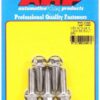 ARP S/S Bolt Kit - 6pt. (5) 5/16-24 x 1.000 722-1000
