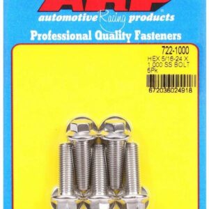ARP S/S Bolt Kit - 6pt. (5) 5/16-24 x 1.000 722-1000