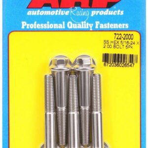ARP Bolt Kit - SS 6pt 5pk 5/16-24 x 2.000 722-2000