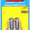 ARP S/S Bolt Kit - 6pt. (5) 3/8-24 x 1.000 723-1000